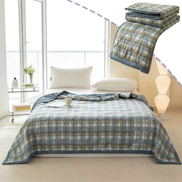 Одеяло Двуспальный 150x200 см, Летнее, , комплект из 1 шт