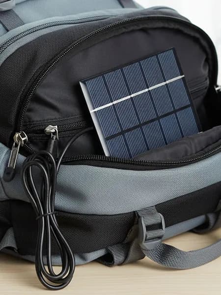 Солнечная панель 1,5 Вт 5 В с разъёмом USB-C для зарядки мобильных устройств