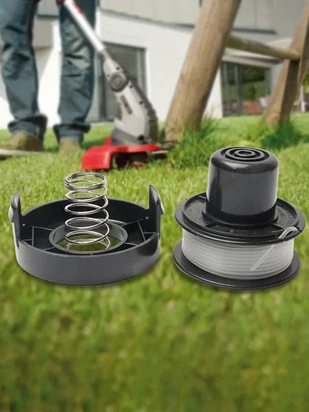 Замена катушки для триммера Black+Decker ST4500 ST6800 с пружиной и крышкой