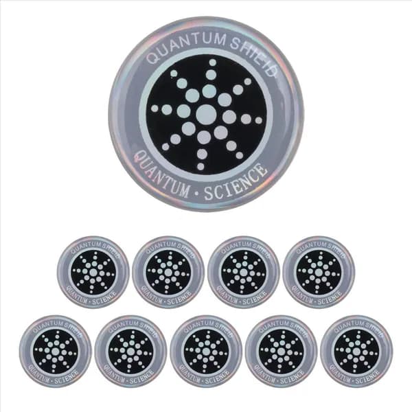 10PCS EMF Protection Sticker Anti Radiation Сотовый телефон Наклейка для телефона iPhd Ноутбук и все электронные устройства