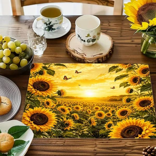 Салфетка сервировочная Полиэстер 32x42см, 1шт.