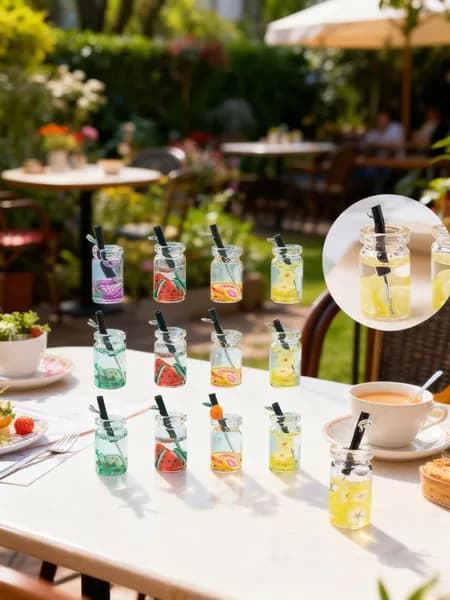 20 шт. креативные подвески для бутылок с напитками DIY аксессуары
