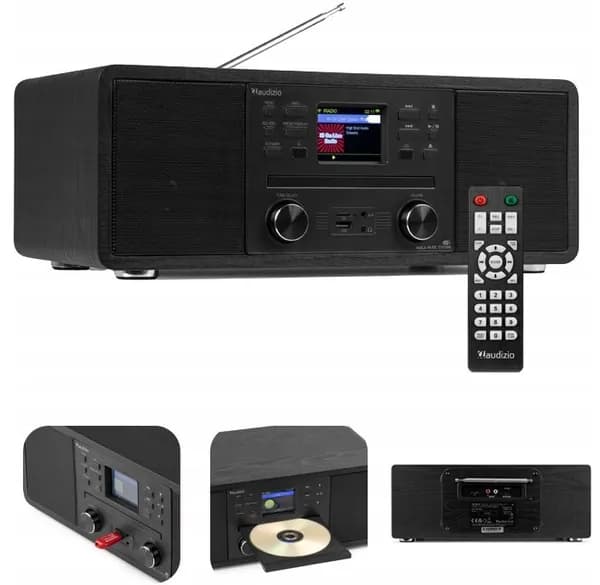 Радиоприемник DAB+ Audizio Avola(102.292),черный