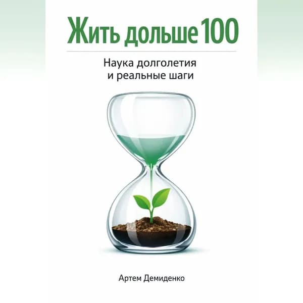 Жить дольше 100: Наука долголетия и реальные шаги | Демиденко Артем | Электронная аудиокнига