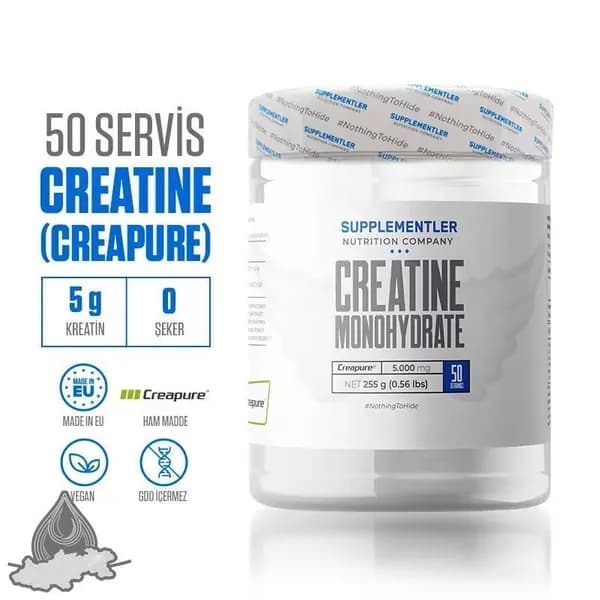 Supplementler Creatine (Creapure) 255 Gr КРЕАТИН