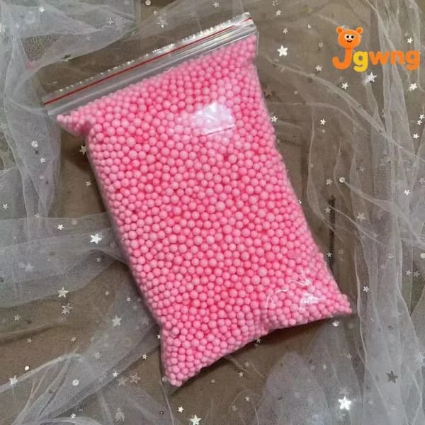 Наполнитель для подарков Макорон - Разноцветные пенопластовые шарики для DIY