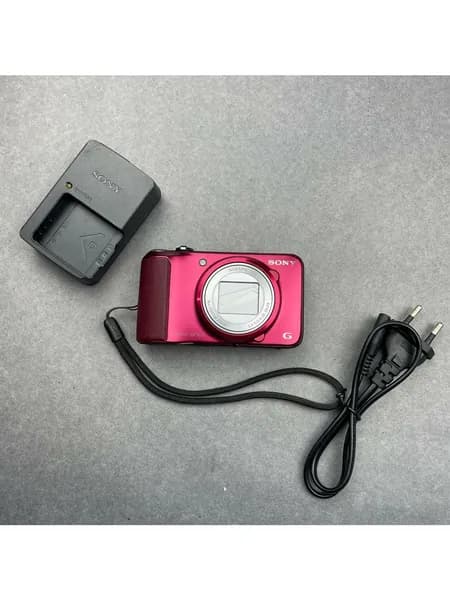 Цифровой компактный фотоаппарат Sony Cyber Shot dsc H90, розовый