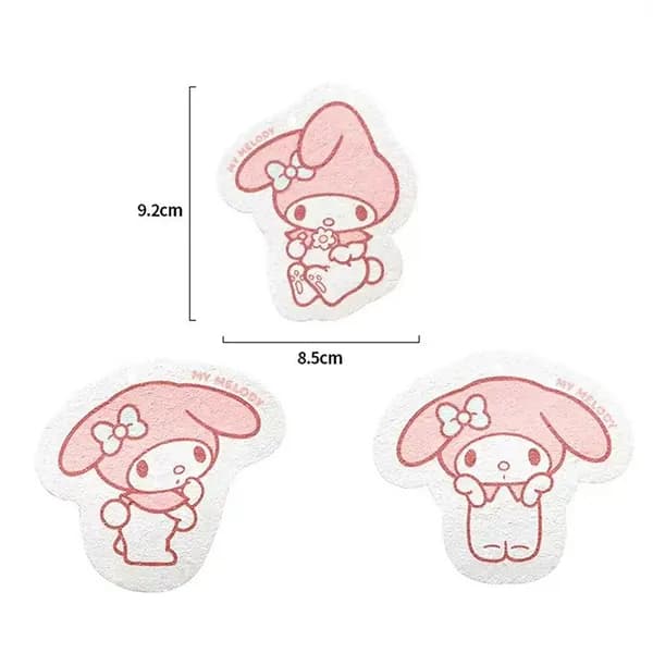 Sanrio древесная целлюлоза хлопчатобумажная губка салфетка
