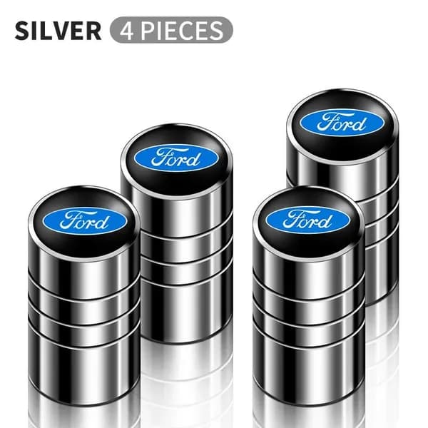 4 шт. новых модных колпачков на ниппель для шин Ford Focus 2 3 Mk2 Mk3 Ranger Fiesta Fusion Kuga Mondeo, автомобильные аксессуары