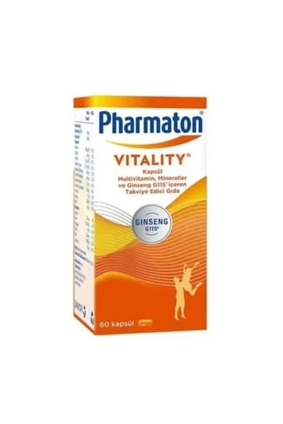 Pharmaton Vitality 60 Таблетированная добавка перед тренировкой
