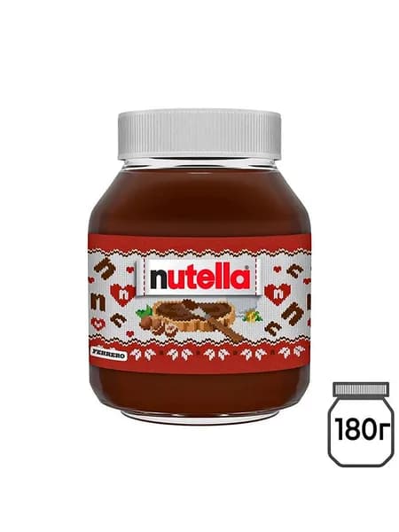 Паста шоколадная Nutella, 180 гр, Россия