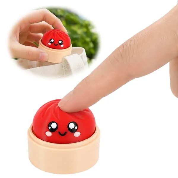 Съедобная игрушка-пресс-пельмень для снятия стресса, 3D-печать, PLA