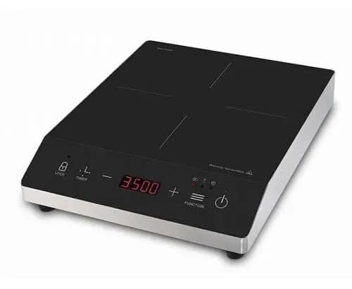 Плита профессиональная индукционная Hurakan HKN-HST35F PRO, 1 конфорка, 10 уровней мощности, диаметр 26 см. таймер, 180 мин., 0.5-3.5 кВт 220В