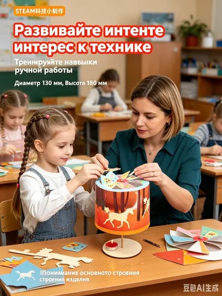 Набор для научных экспериментов, детские развивающие игрушки, упаковочные материалы ручной работы