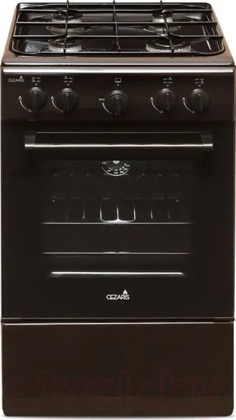 Газовый плита CEZARIS ПГ 2150-01 коричневый