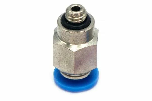 Пневмофитинг цанговый прямой с наружной резьбой PC 4-М5х0.8