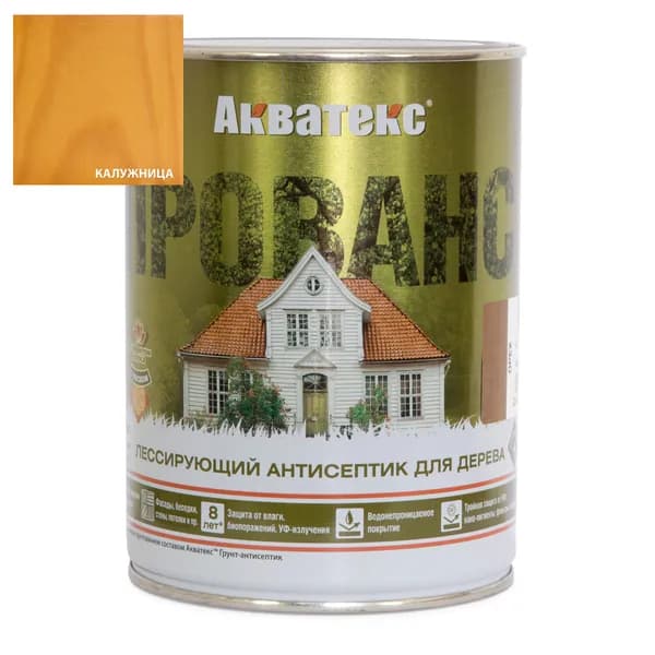 Антисептик лессирующий Акватекс Прованс 0.75л калужница