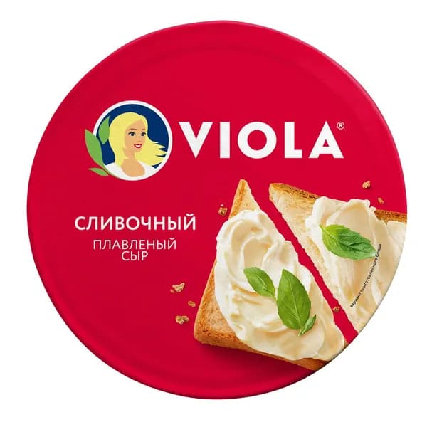 Сыр плавленый Viola сливочный треугольники 35%, 130г