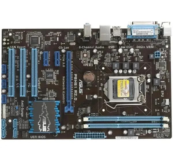 Материнская плата Asus P8H61 R2.0 узкая, но полноразмерная ATX (не Micro ATX!)