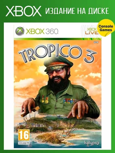 Xbox 360 Tropico 3 (английская версия)