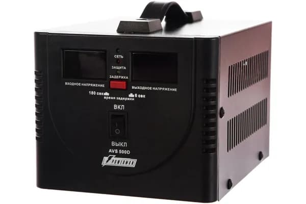 Стабилизатор напряжения Powerman AVS 500 D Black (6015735)