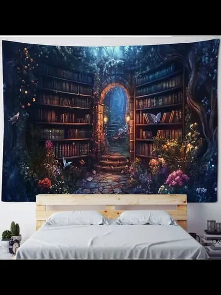 Гобелен 100% полиэстер 150x150cm, Коричневый, Шоколад