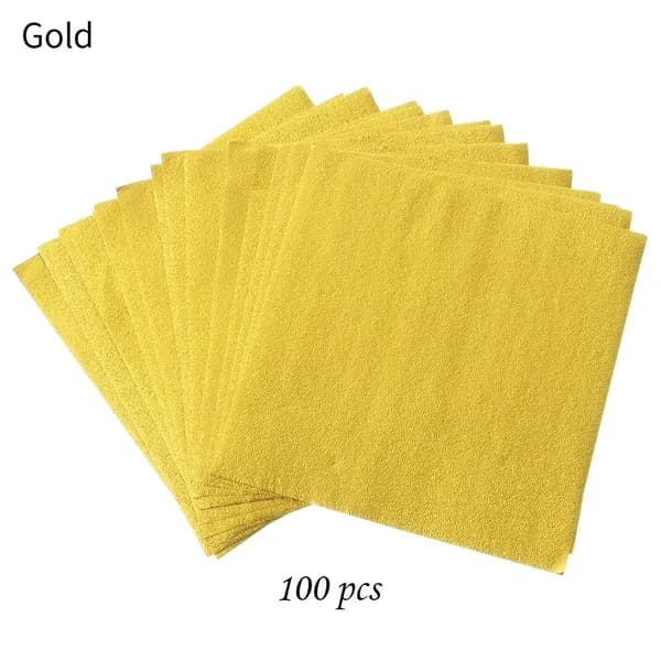 100 pcs Алюминиевая фольга