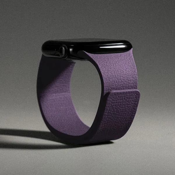 Силиконовый магнитный ремешок без пряжки, подходит для Apple Watch серий 1-9, SE/10, 38-40-41-42мм