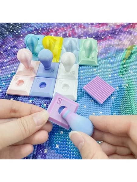 Ролик с тиснением алмазной росписью с 3D-принтом