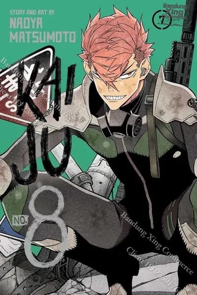 Кайдзю номер 8. Английский комикс.(Vol 1-11) Matsumoto, Naoya