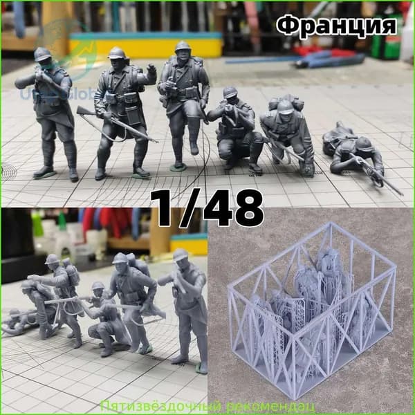 Cor 1/48 сборная модель солдат