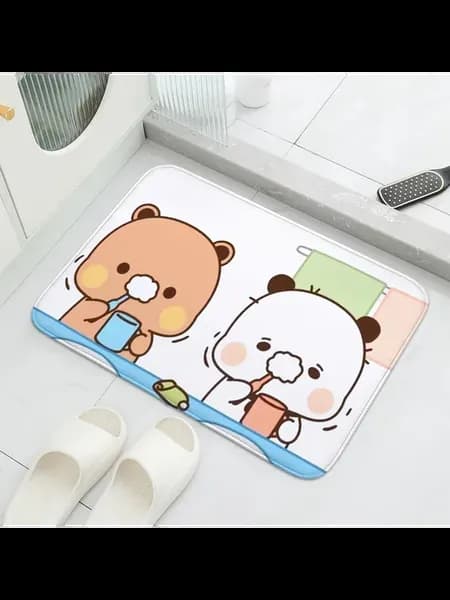 Коврик для прихожей Bubu & Dudu мультяшный 50cmx80cm, 1A5214