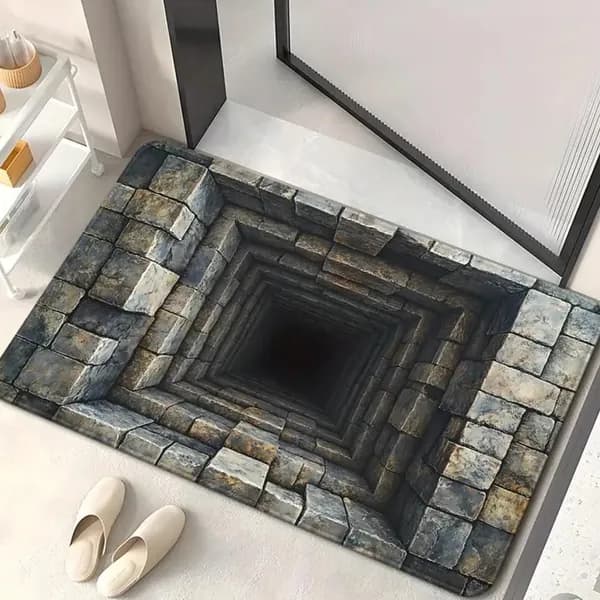 Набор противоскользящих ковриков для ванной и туалета 40x60cm