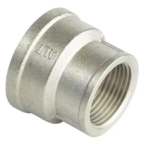 Муфта переходная никелированная латунь 3/4" х 1/2" ALT-L, внутренняя резьба, Altstream