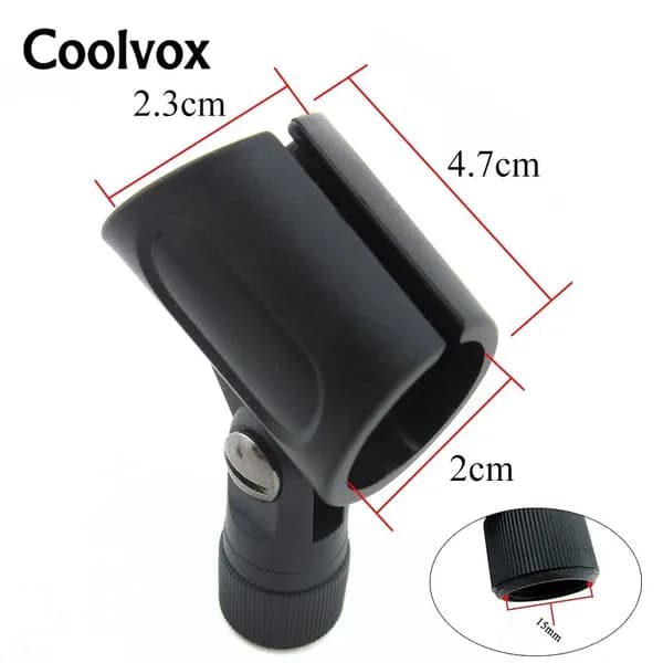 coolvox Аксессуар для микрофона студийный Микрофон клип, фуксия
