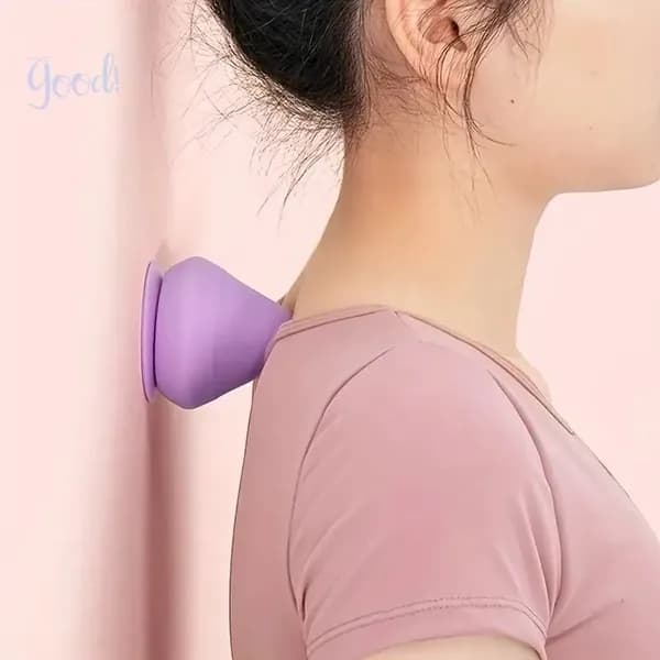 Настенный фасционный конусный многофункциональный настенный массажер на присоске для расслабления мышц спины, триггерной точки массажера рук и ног