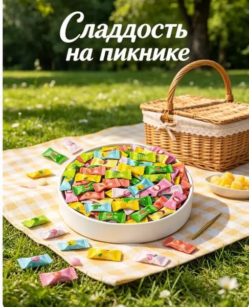 Бестселлер ОзонЛучший выбор! Конфеты китайские фруктовые освежающие без сахара 150 шт