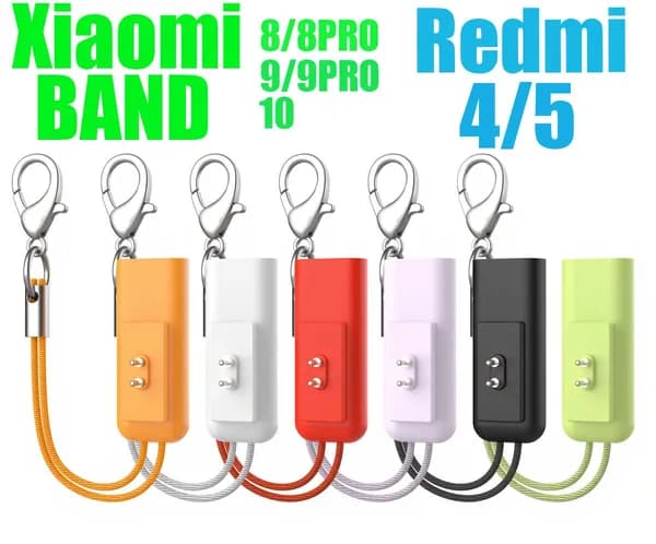 Xiaomi Mi Band 8/9 Pro Redmi Watch 4/5 Портативное зарядное устройство Интерфейс Type-C