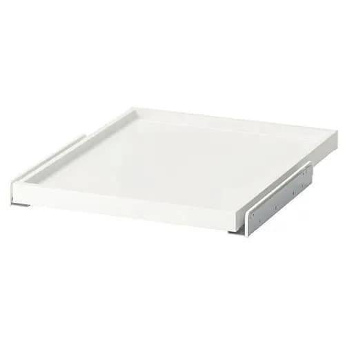 IKEA KOMPLEMENT выдвижная полка белый 50х58 см (20246360)