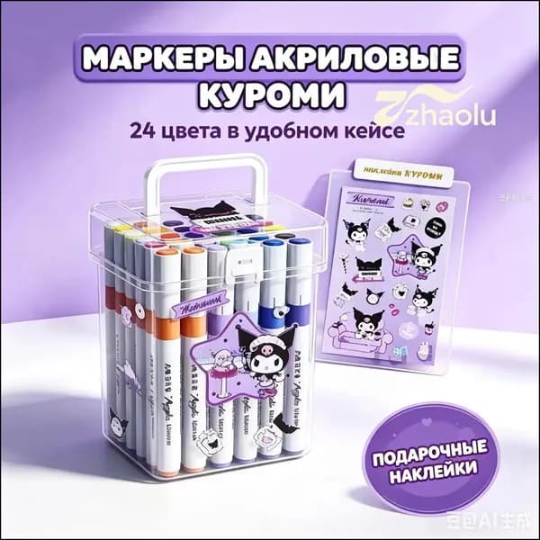 Набор фломастеров, 24 шт.