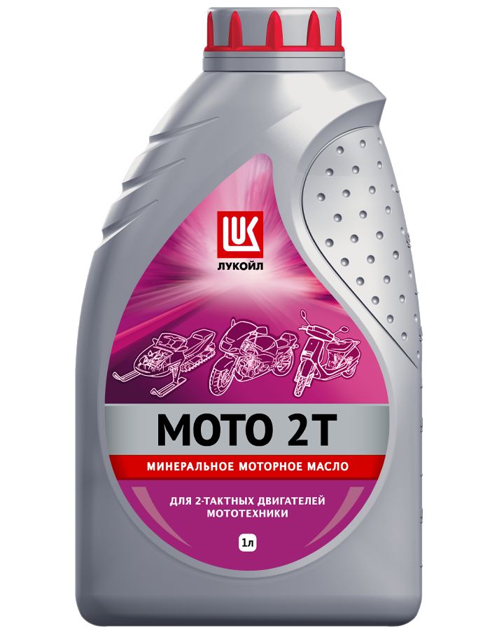 ЛУКОЙЛ (LUKOIL) Мото 2T API TC / JASO FB Масло моторное, Минеральное, 1 л