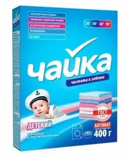 Чайка Стиральный порошок Автомат Детский 400 г (Сонца)