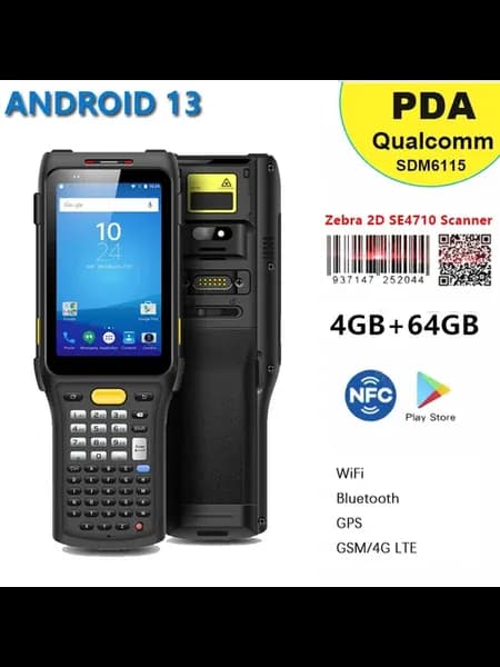 Zebra Android 13 Сканер штрих-кодов 2D SE471