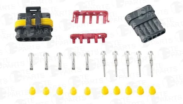Комплект разъемов универсальных 5-и контактных (7812051 + 7812054) 7112005 TE PARTS