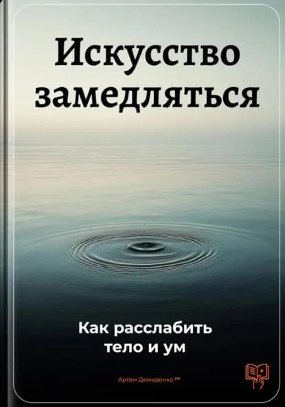 Искусство замедляться: Как расслабить тело и ум | Демиденко Артем | Электронная книга