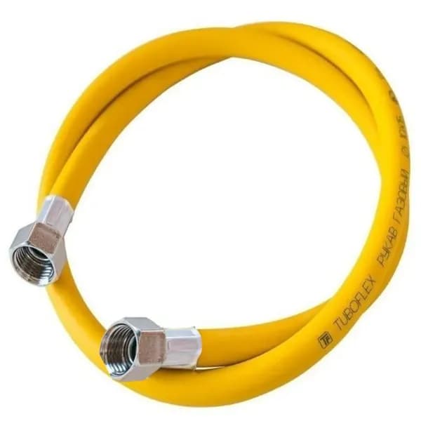 Шланг, подводка для газовых систем 1/2" 1.8м Гайка-гайка