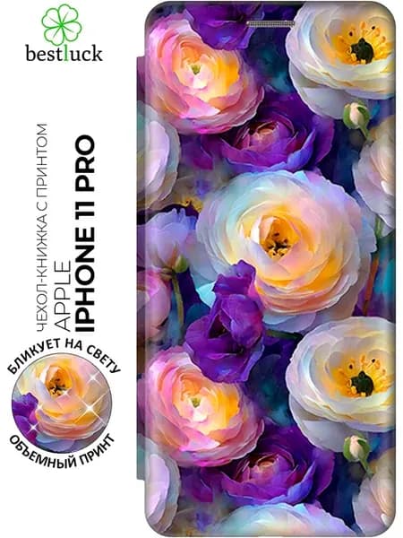 Чехол на Apple iPhone 11 Pro с цветами