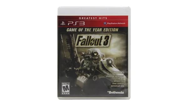 Fallout 3 Game Of The Year Edition (PS3, Greatest Hits, NTSC) Винтаж