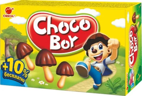 Orion Печенье Chocoboy 90 гр.