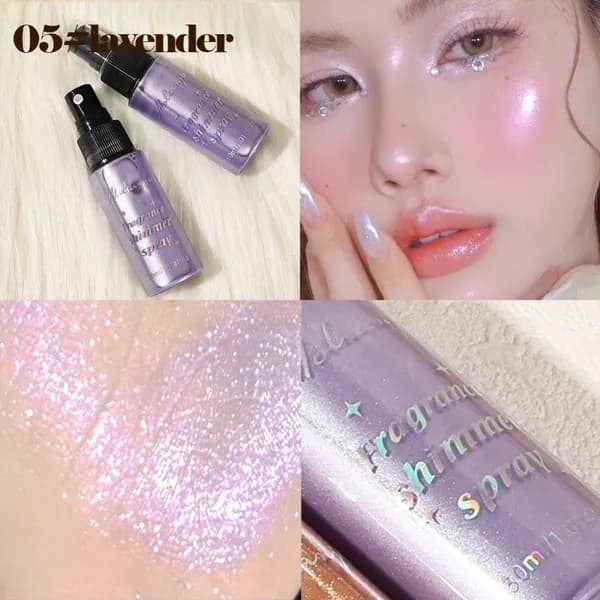 Блестящий Спрей для тела shimmer Highlighter для Этапа макияжа Лица и Ключиц